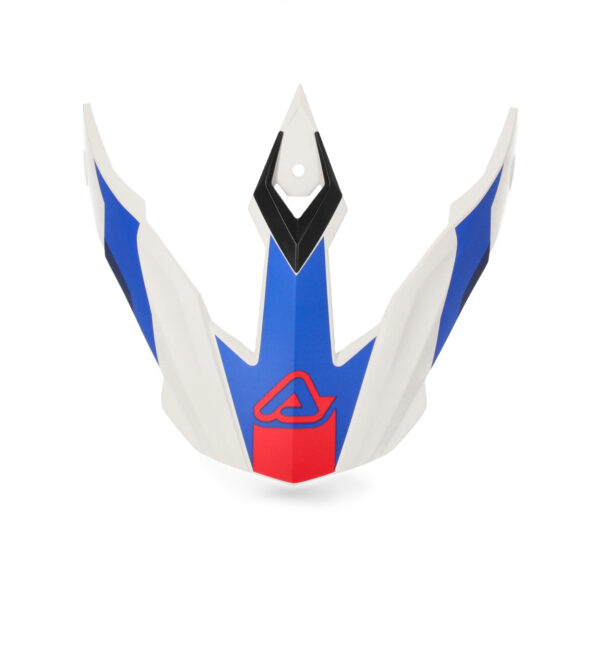 034 - Alb / Blue / Rosu