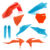 204 - Arancio/Blu