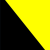 457 - Negru/ Galben Flourescent