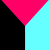 484 - NEGRU / BLUE / ROSU