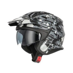 Cască moto JET ARIA EVO GRAPHIC - imagine 4